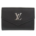 Louis Vuitton Black Noir Leather Wallet (Tri-Fold)