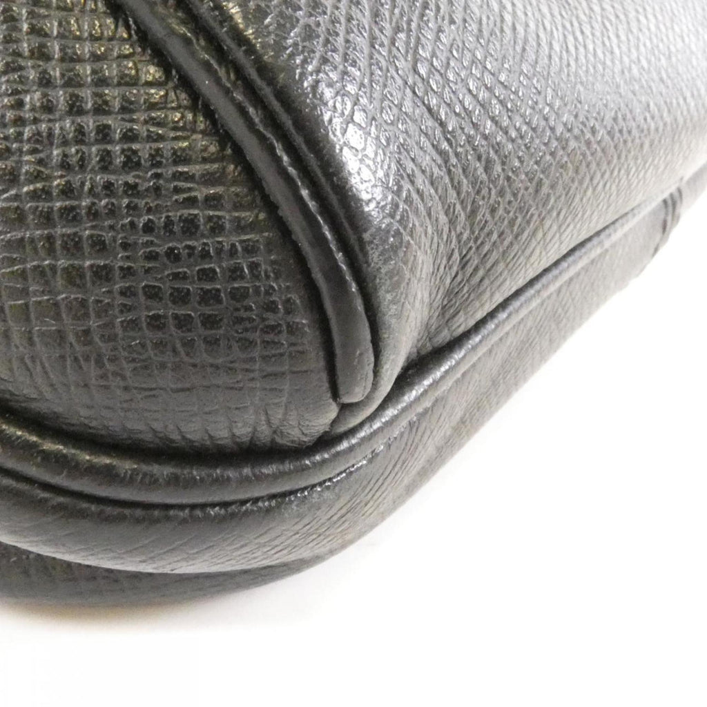Louis Vuitton Taiga Black Taiga Leather Shoulder Bag