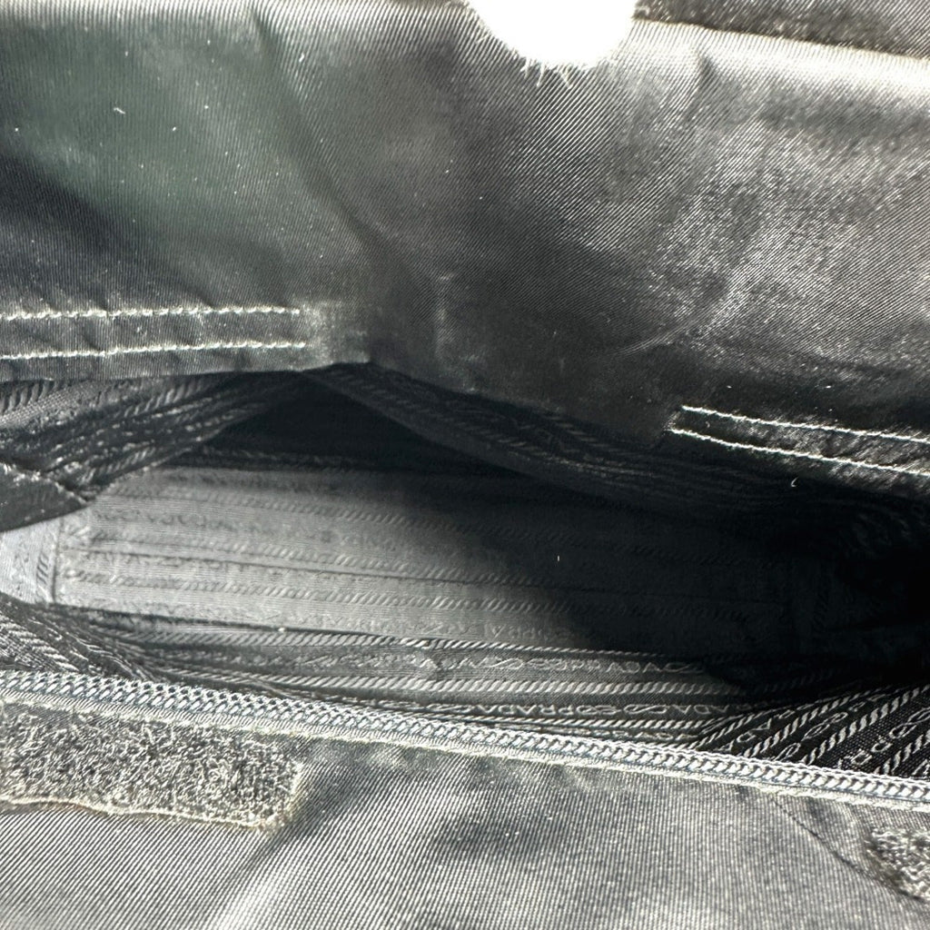 Prada Black Nylon Handbag Tote Bag