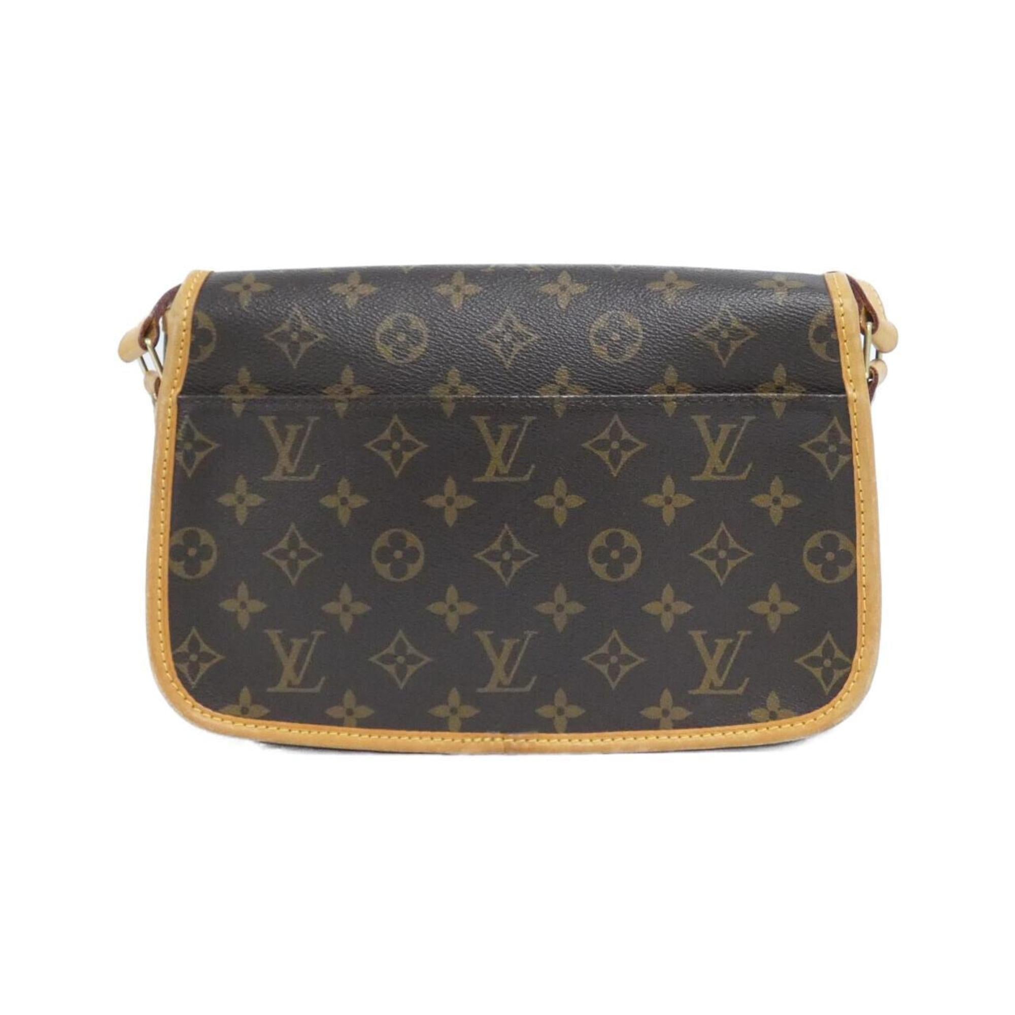 Louis Vuitton Marron Coated Canvas Shoulder Bag