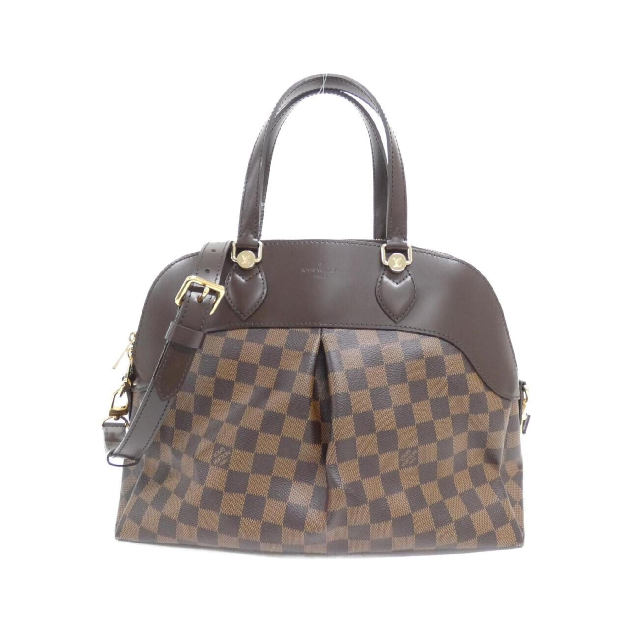 Louis Vuitton Ebene Coated Canvas Handbag
