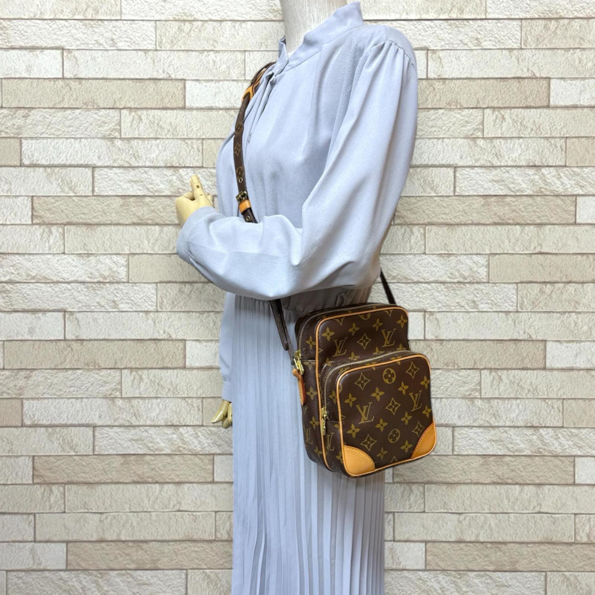 Louis Vuitton Brown Monogram Shoulder Bag