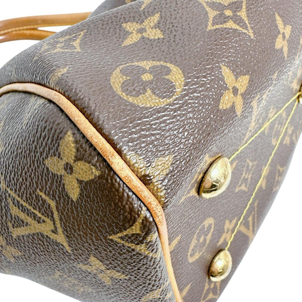 Louis Vuitton Brown Monogram Canvas Handbag