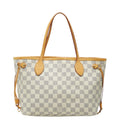 Louis Vuitton White Pvc Leather Tote Bag