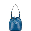Louis Vuitton Epi Toledo Blue Leather Handbag Shoulder Bag