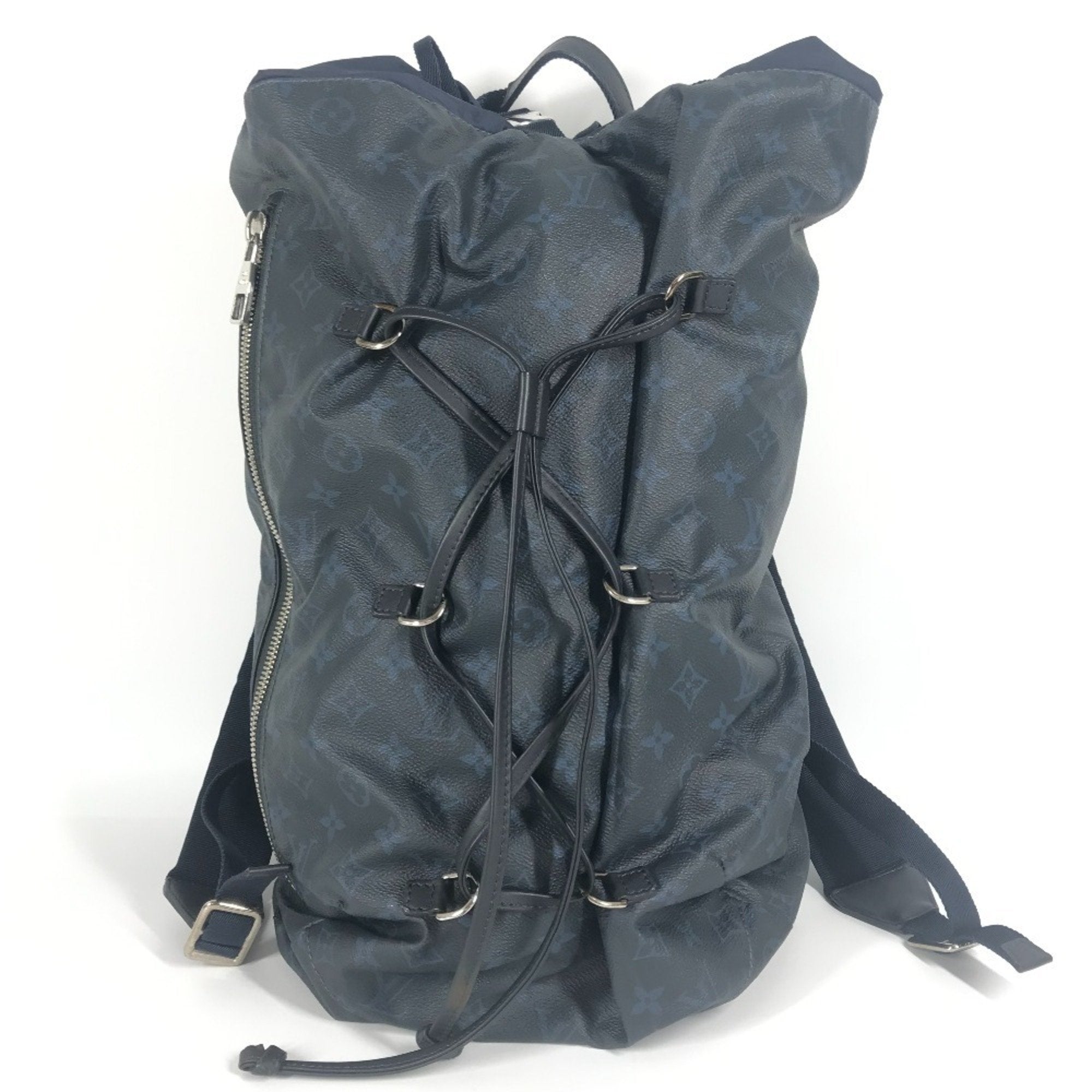 Louis Vuitton Blue Monogram Cobalt Navy Monogram Cobalt Backpack