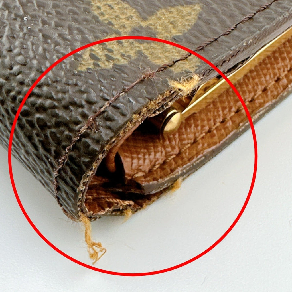 Louis Vuitton Brown Monogram Canvas Wallet