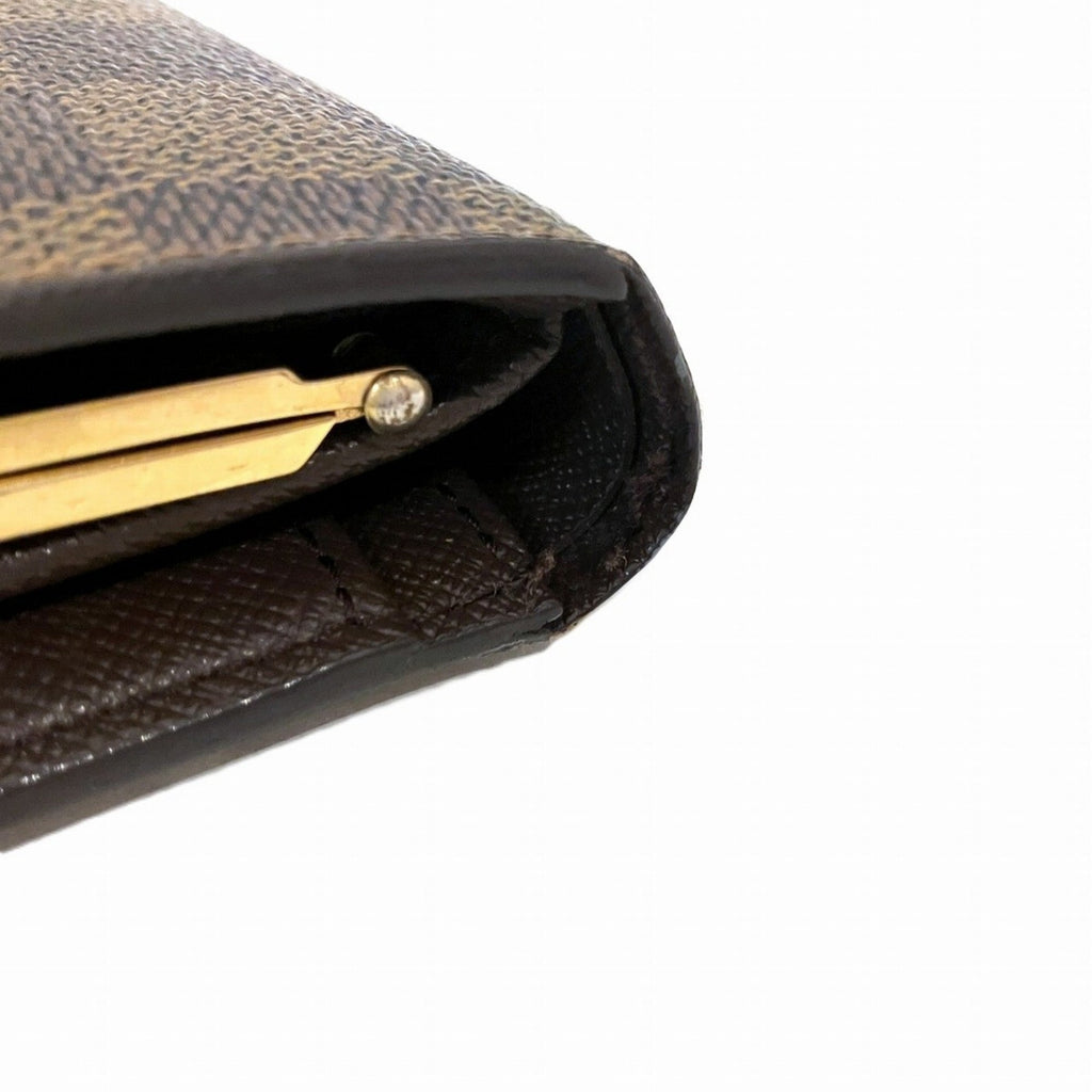 Louis Vuitton Monogram Brown Damier Canvas Damier Canvas Wallet