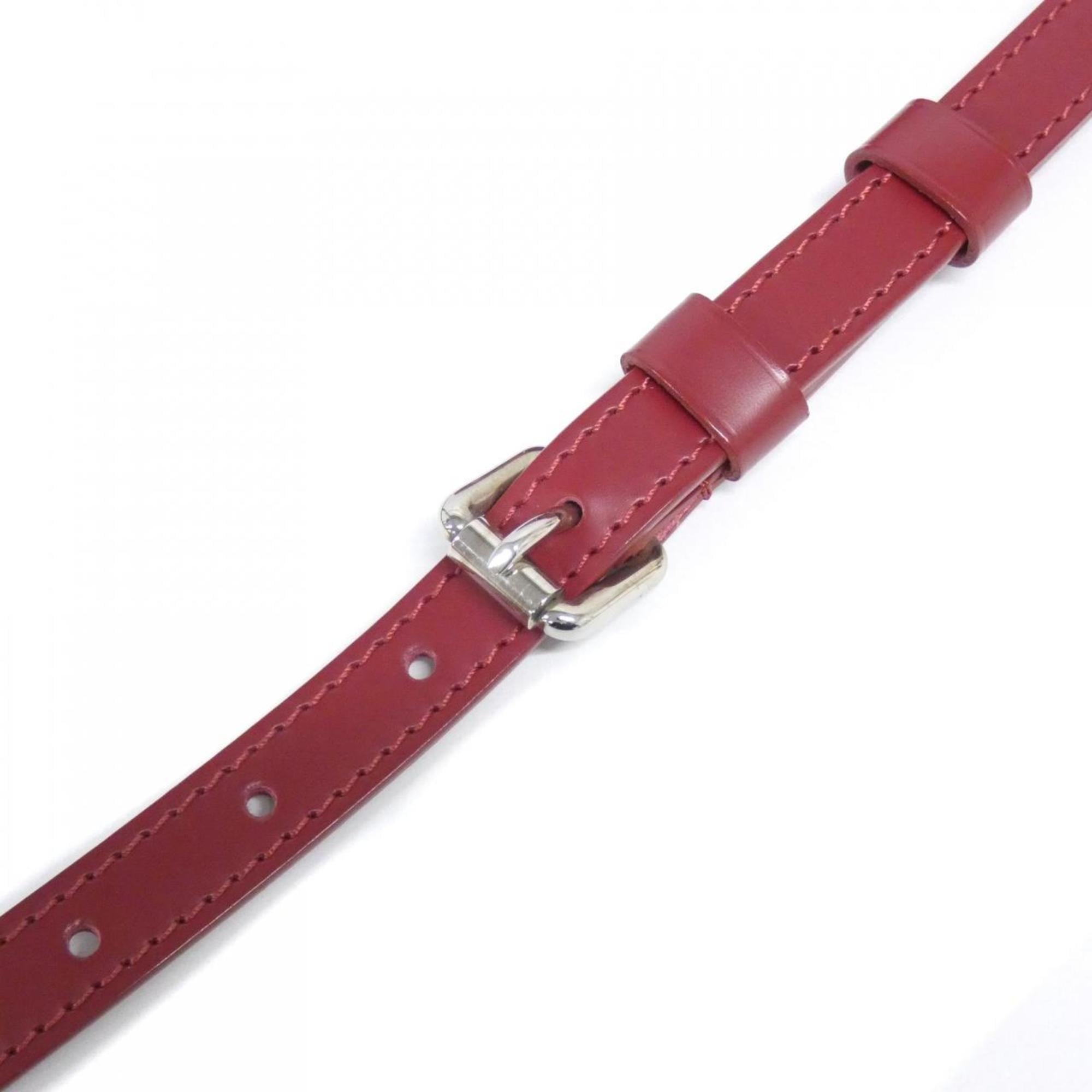 Louis Vuitton Ruby Leather Handbag