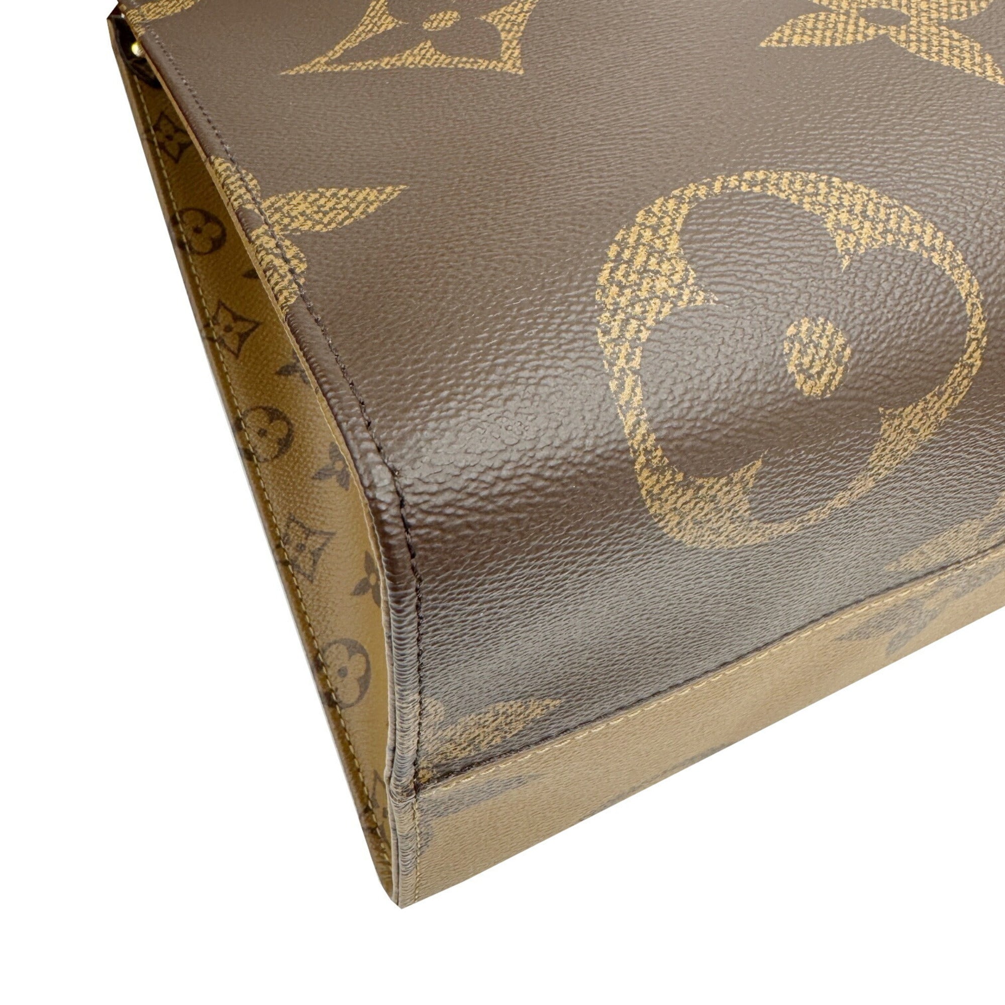 Louis Vuitton Brown Monogram Monogram Reverse Monogram Monogram Reverse Tote Bag