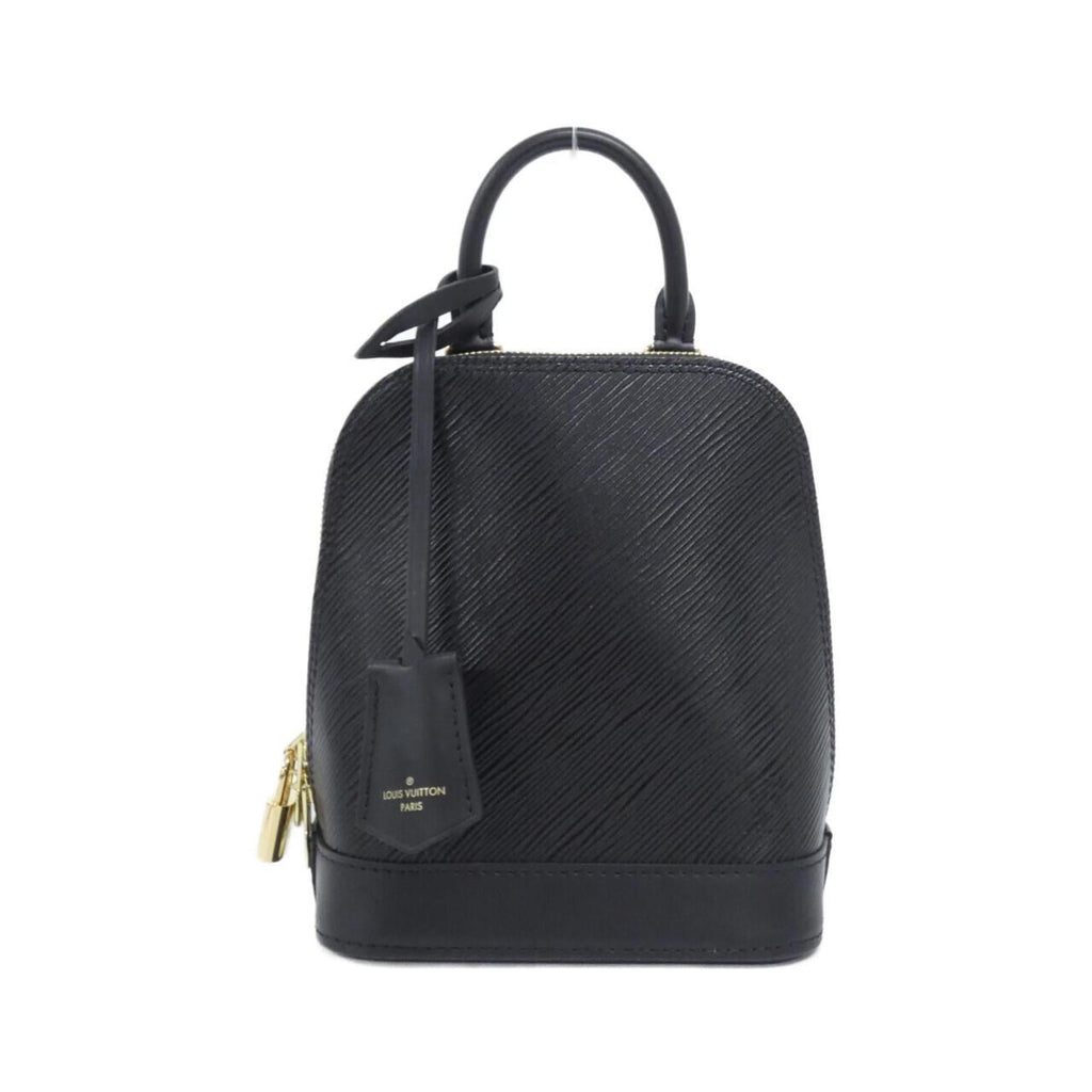 Louis Vuitton Black Leather Backpack