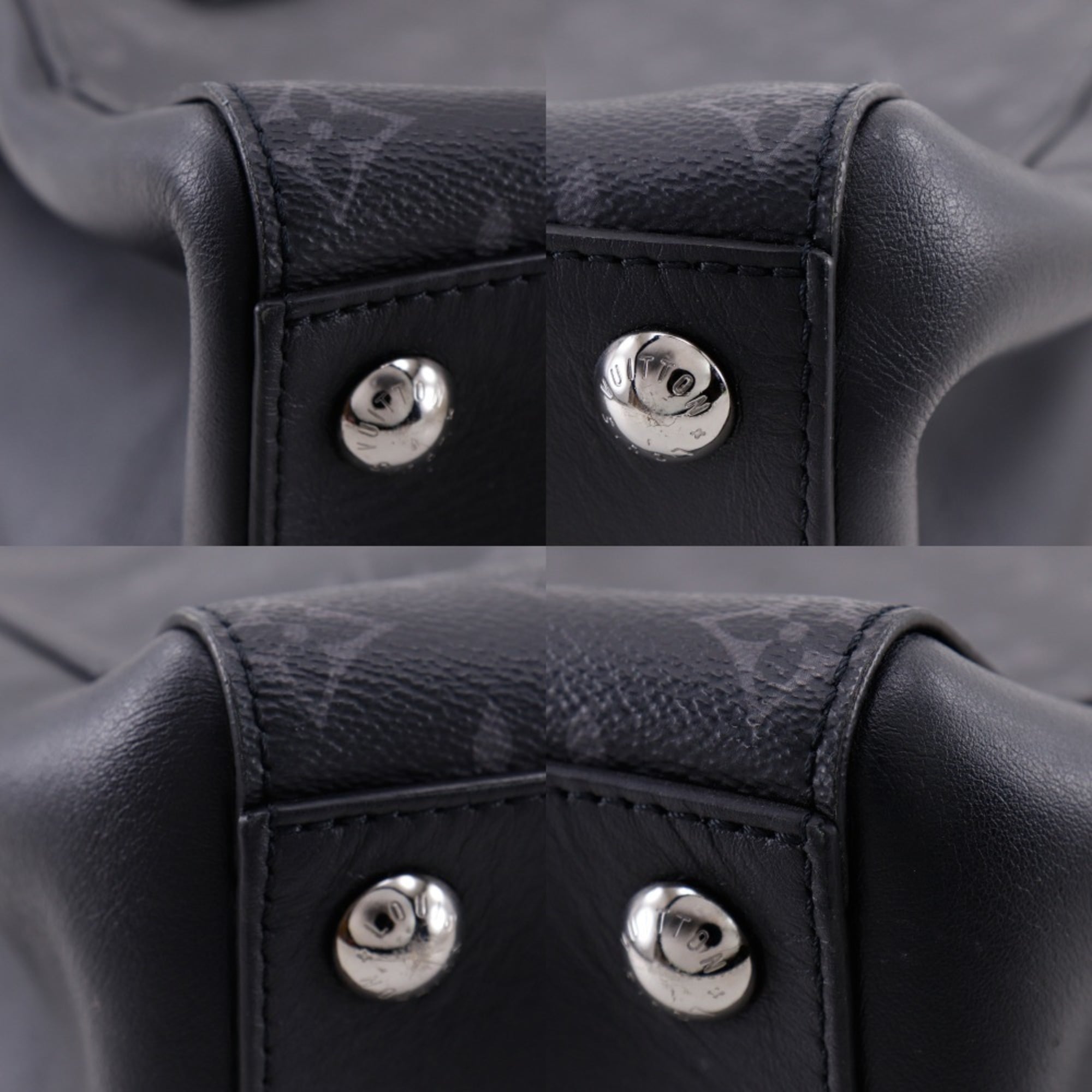 Louis Vuitton Black Monogram Eclipse Handbag