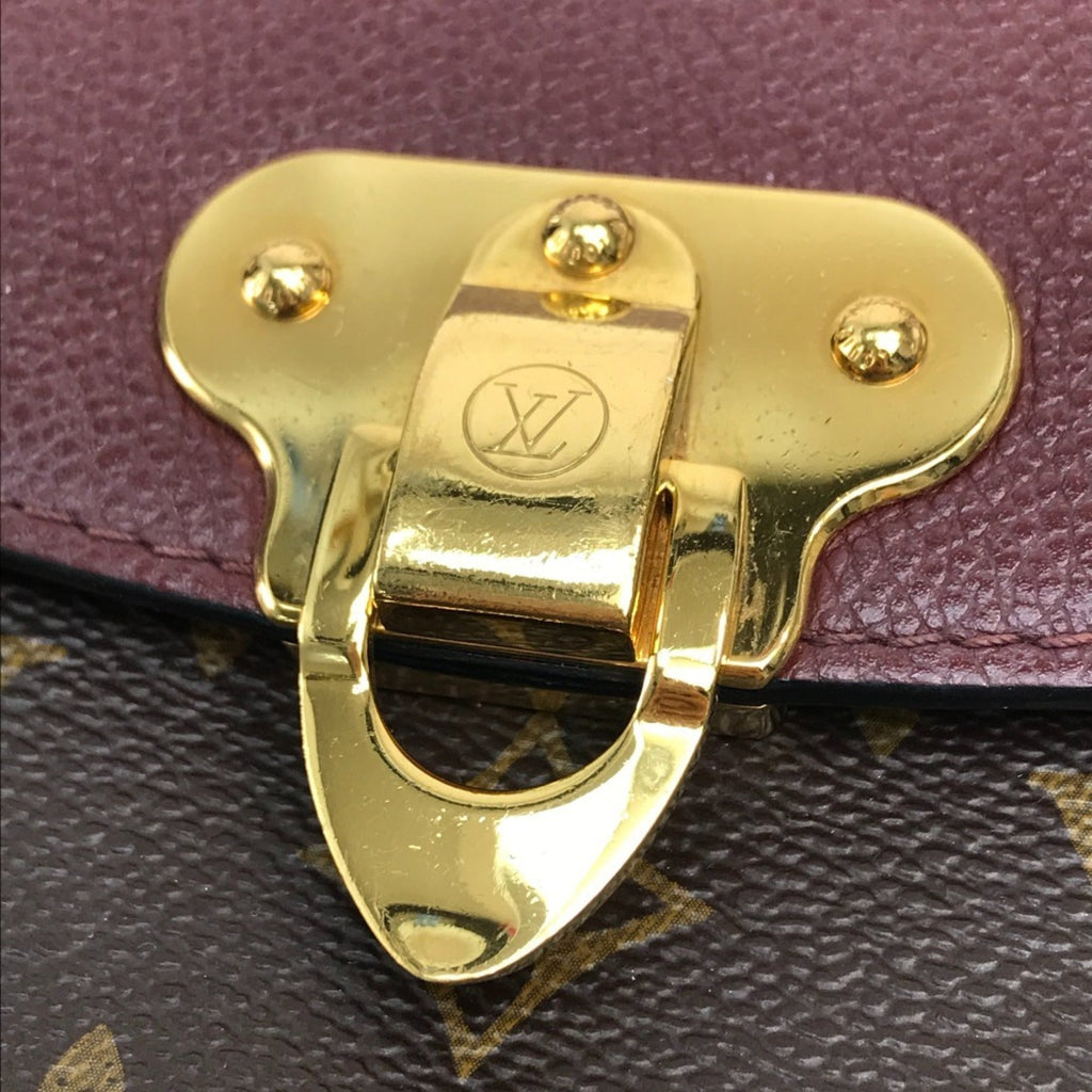 Louis Vuitton Bordeaux Brown Monogram Leather Shoulder Bag
