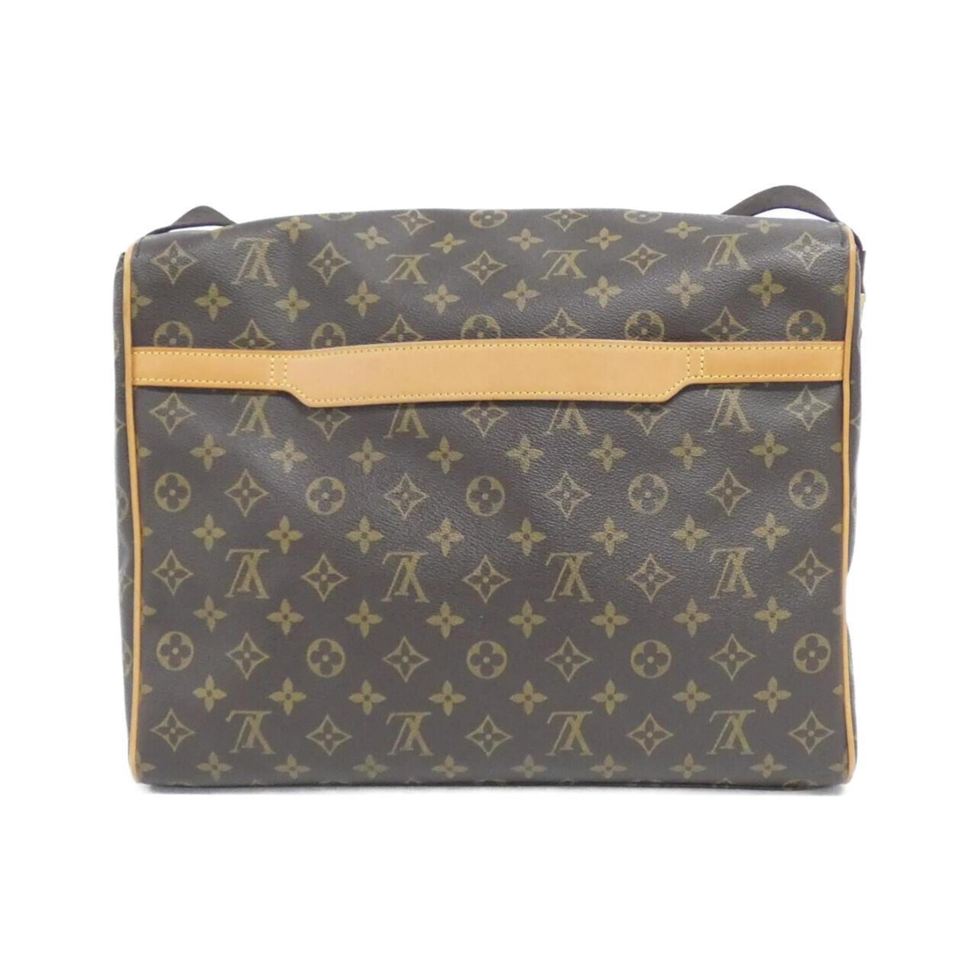 Louis Vuitton Marron Coated Canvas Shoulder Bag
