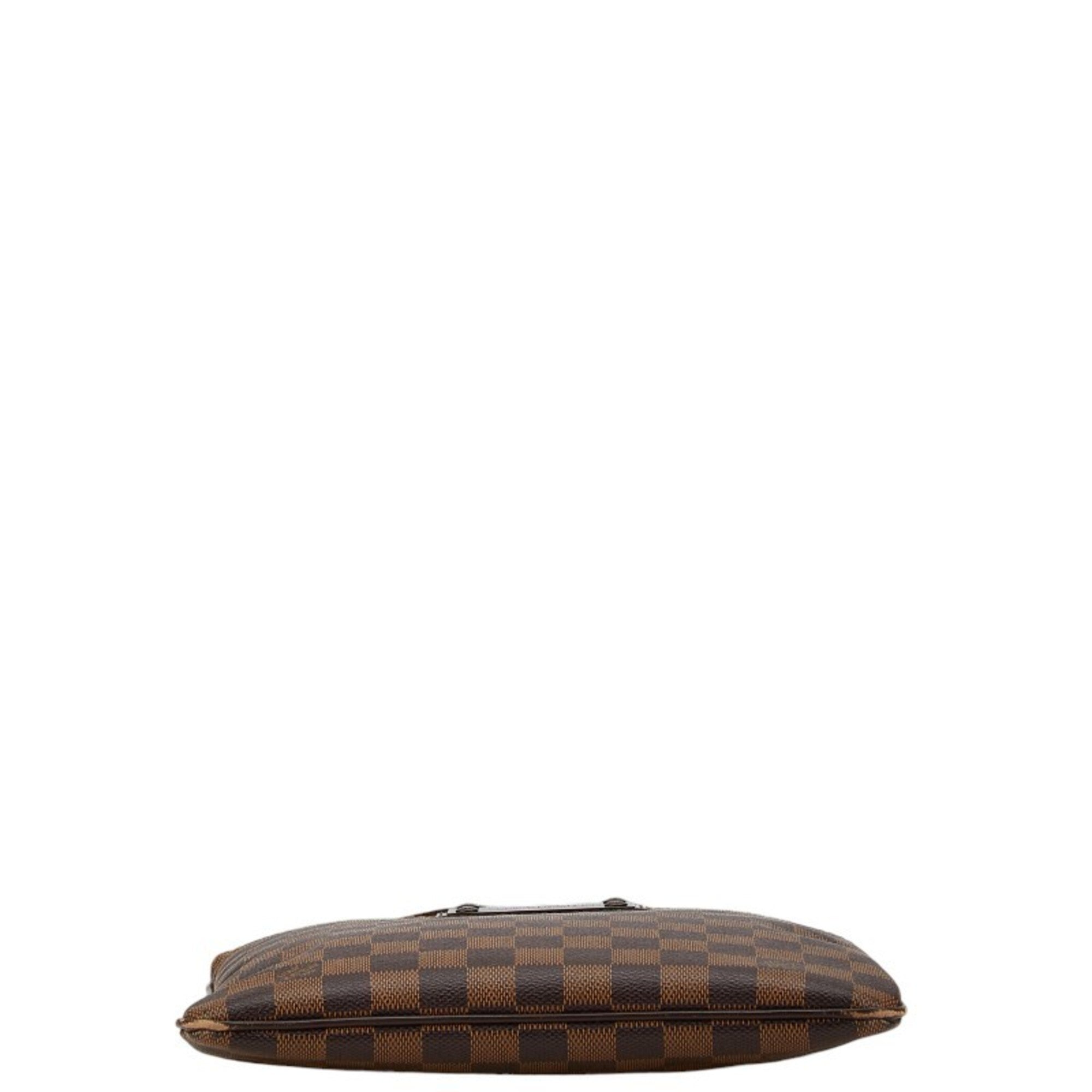 Louis Vuitton Brown Damier Canvas Pvc Leather Pochette Shoulder Bag