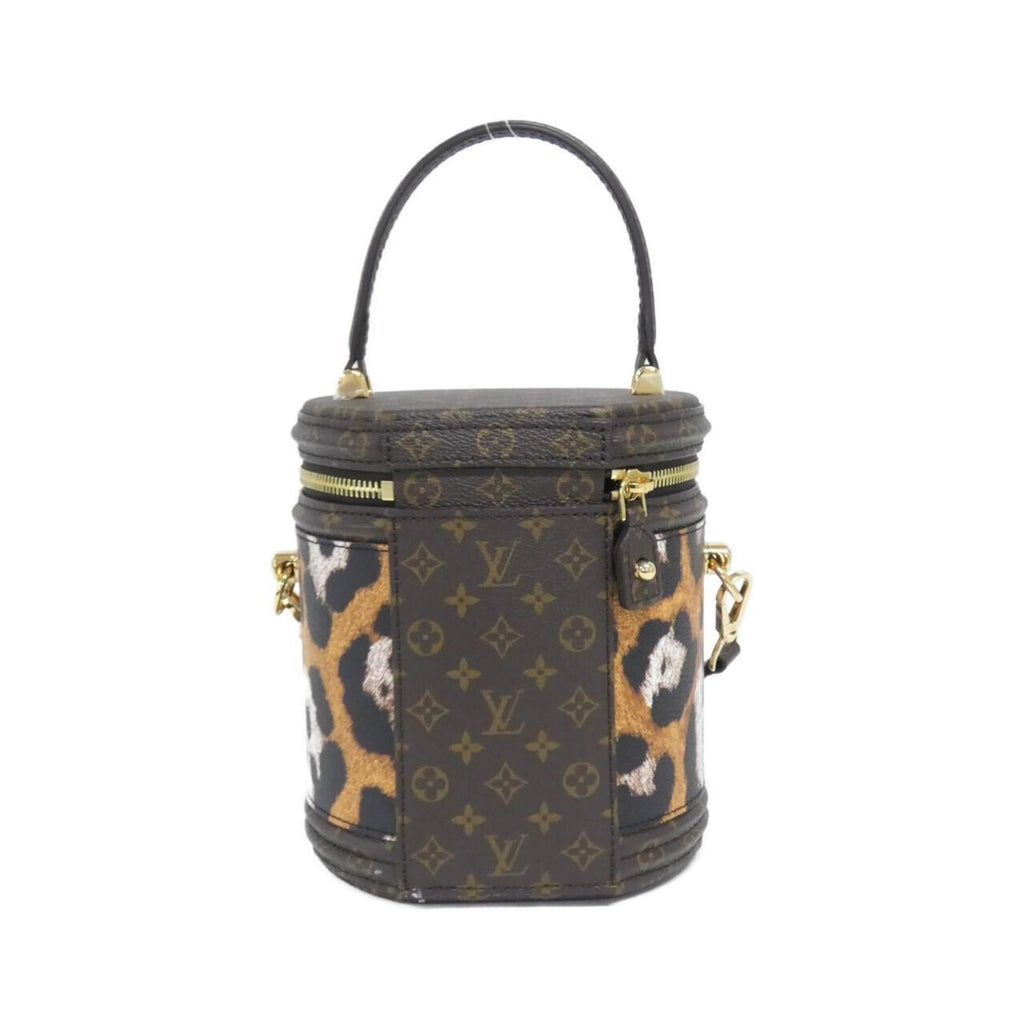 Louis Vuitton Brown Coated Canvas Handbag