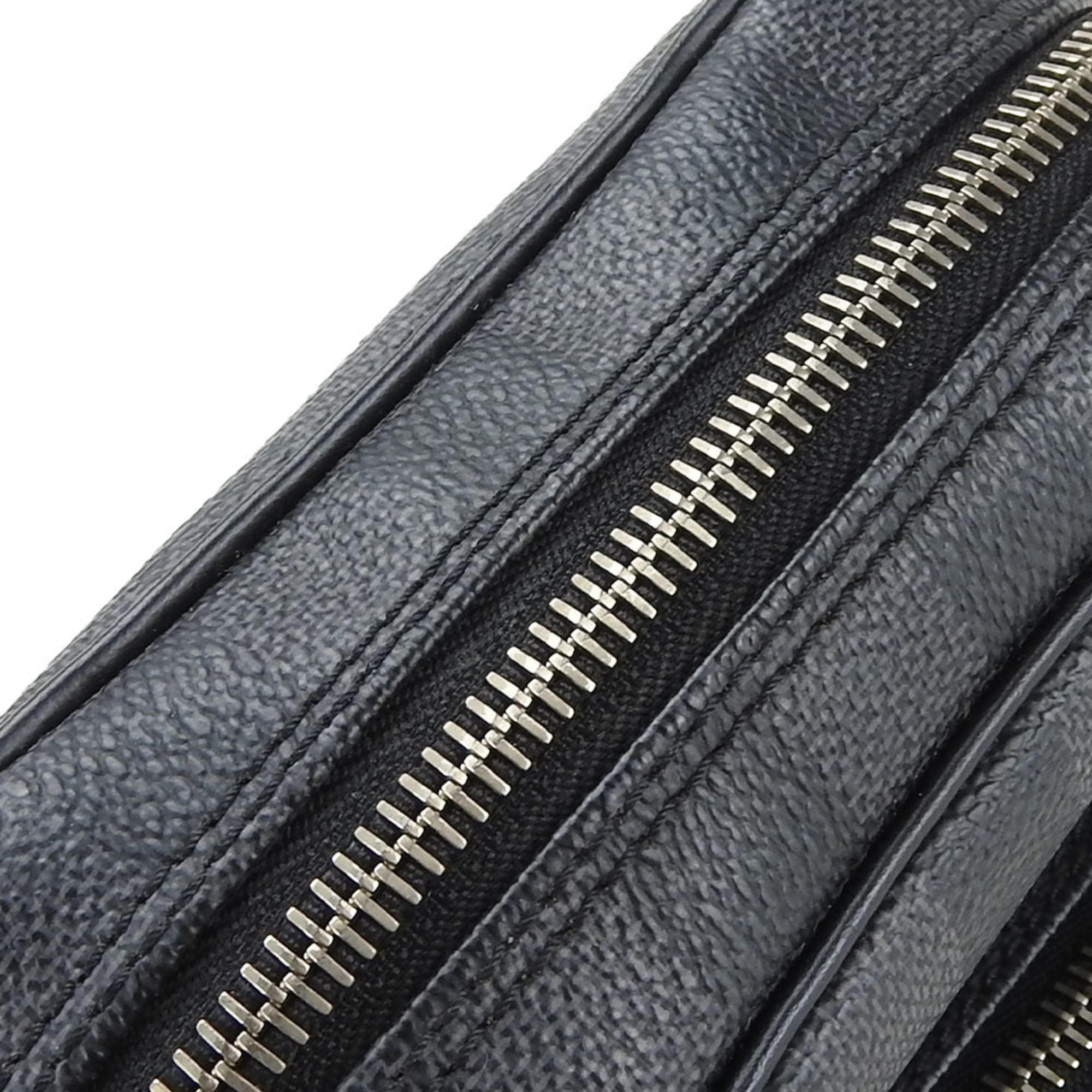 Louis Vuitton Damier Graphite Black Gray Damier Graphite Pochette Shoulder Bag