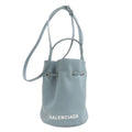 Balenciaga Blue Leather Hand