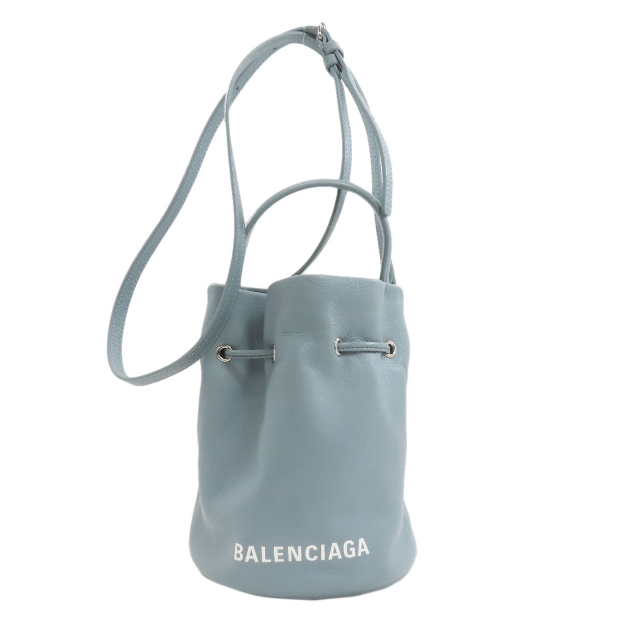 Balenciaga Blue Leather Hand