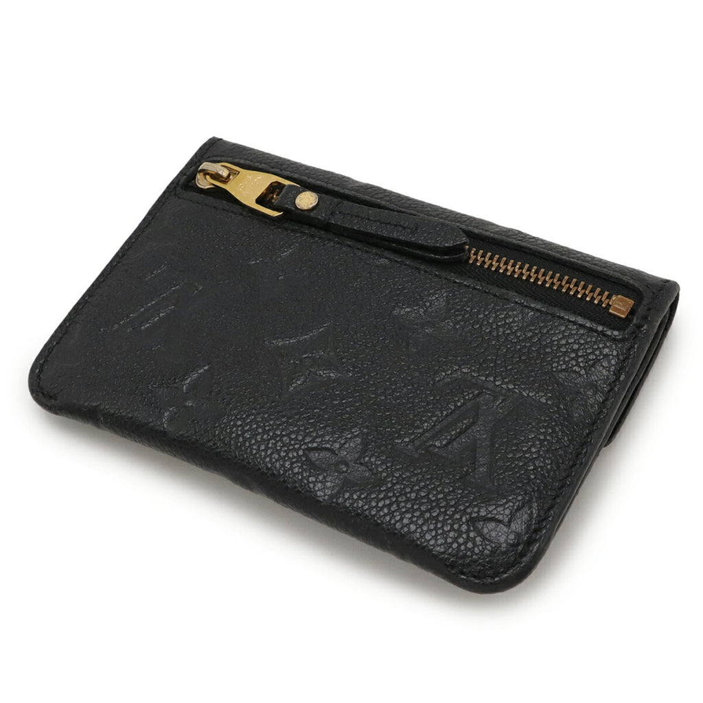 Louis Vuitton Monogram Empreinte Black Noir Monogram Empreinte Coin Purse/Coin Case
