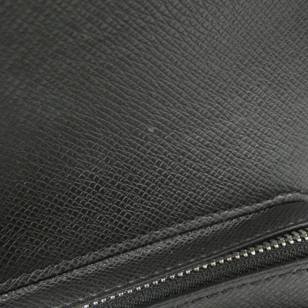 Louis Vuitton Black Leather Backpack
