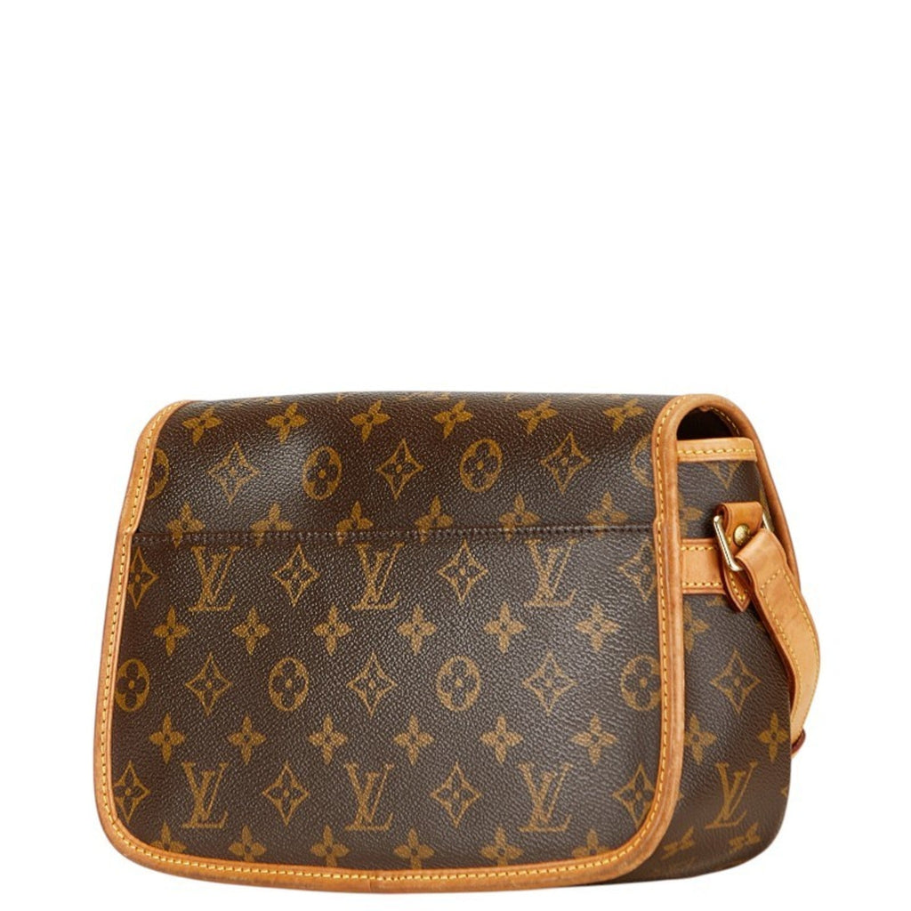 Louis Vuitton Monogram Brown Pvc Leather Shoulder Bag