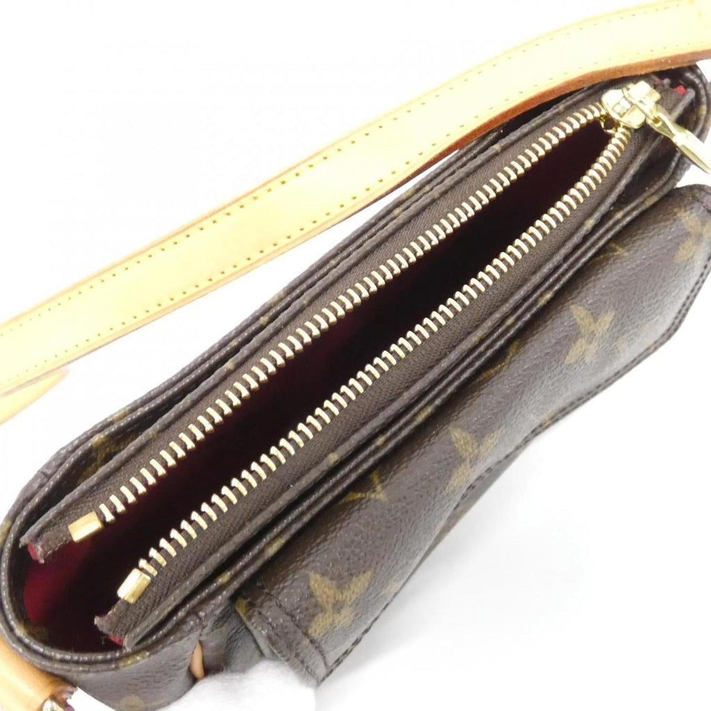 Louis Vuitton Marron Coated Canvas Shoulder Bag
