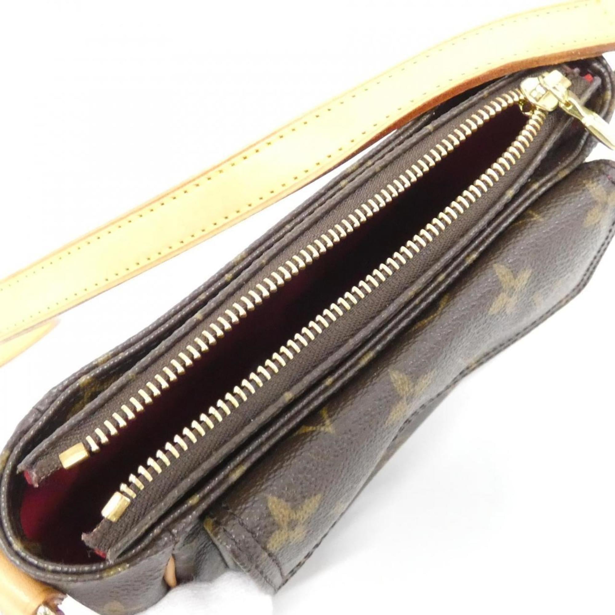 Louis Vuitton Marron Coated Canvas Shoulder Bag