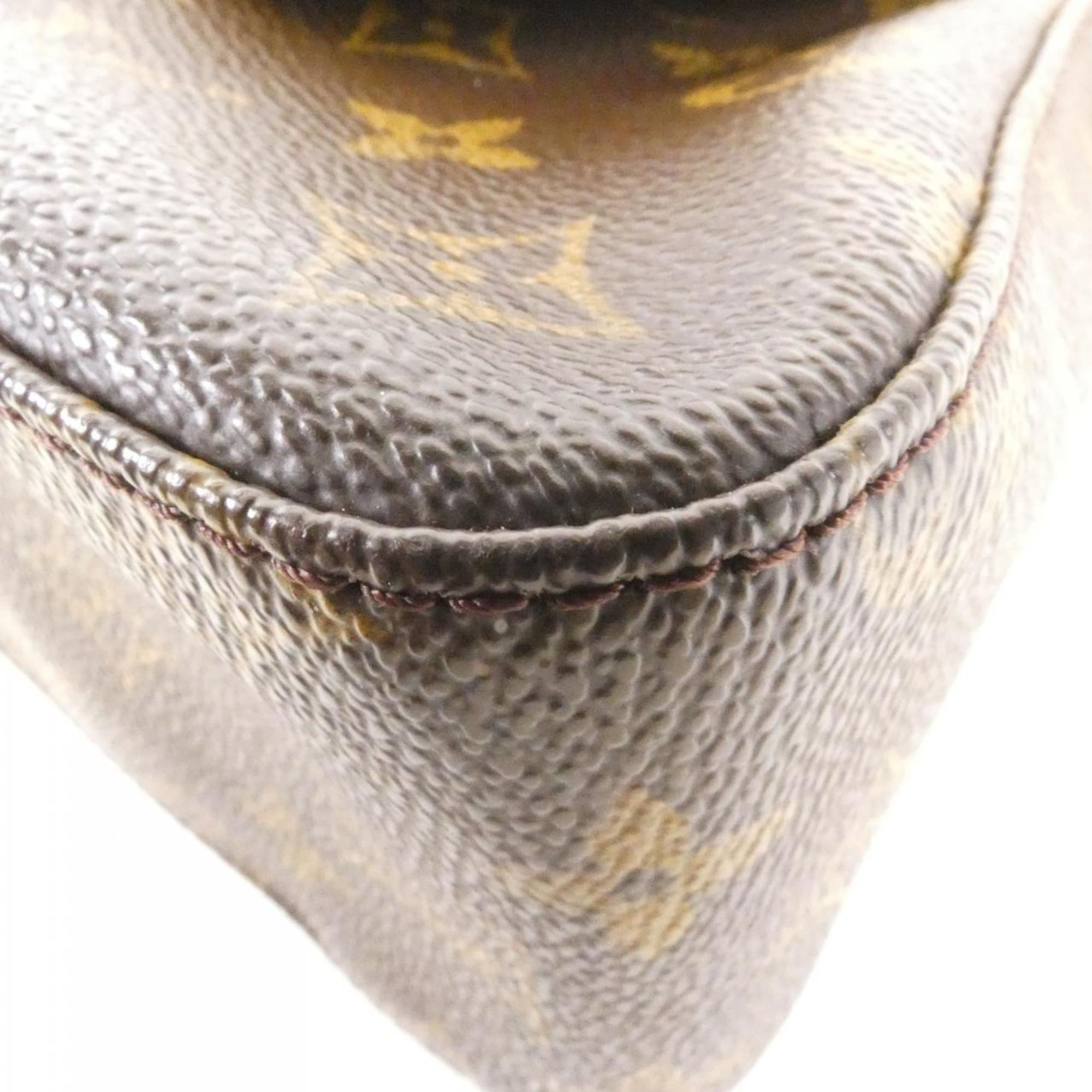 Louis Vuitton Marron Coated Canvas Shoulder Bag