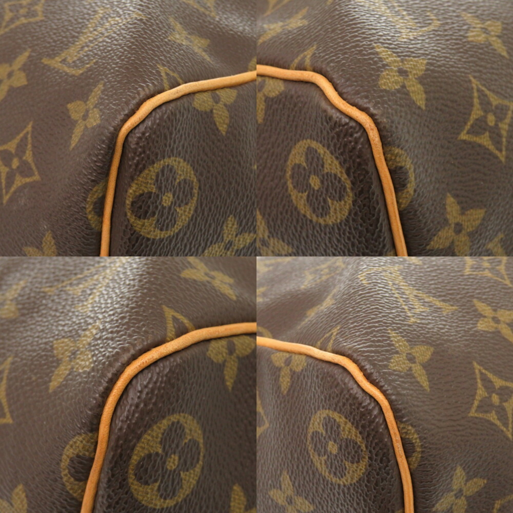 Louis Vuitton Brown Monogram Monogram Boston Bag