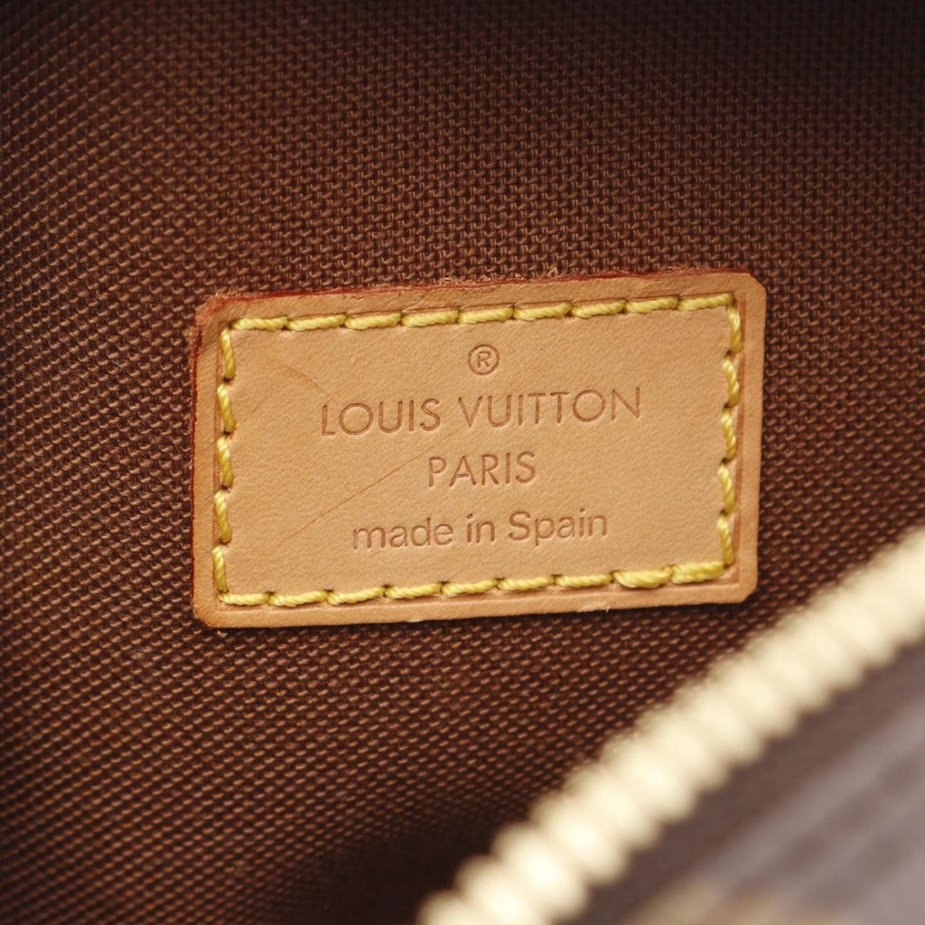 Louis Vuitton Brown Pvc Coated Canvas Leather Fanny Pack