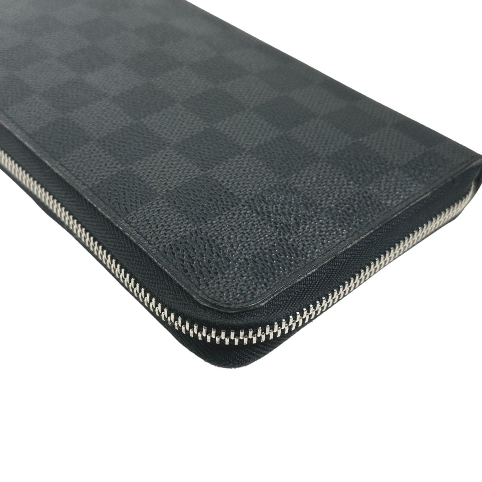 Louis Vuitton Black Damier Graphite Long Wallet