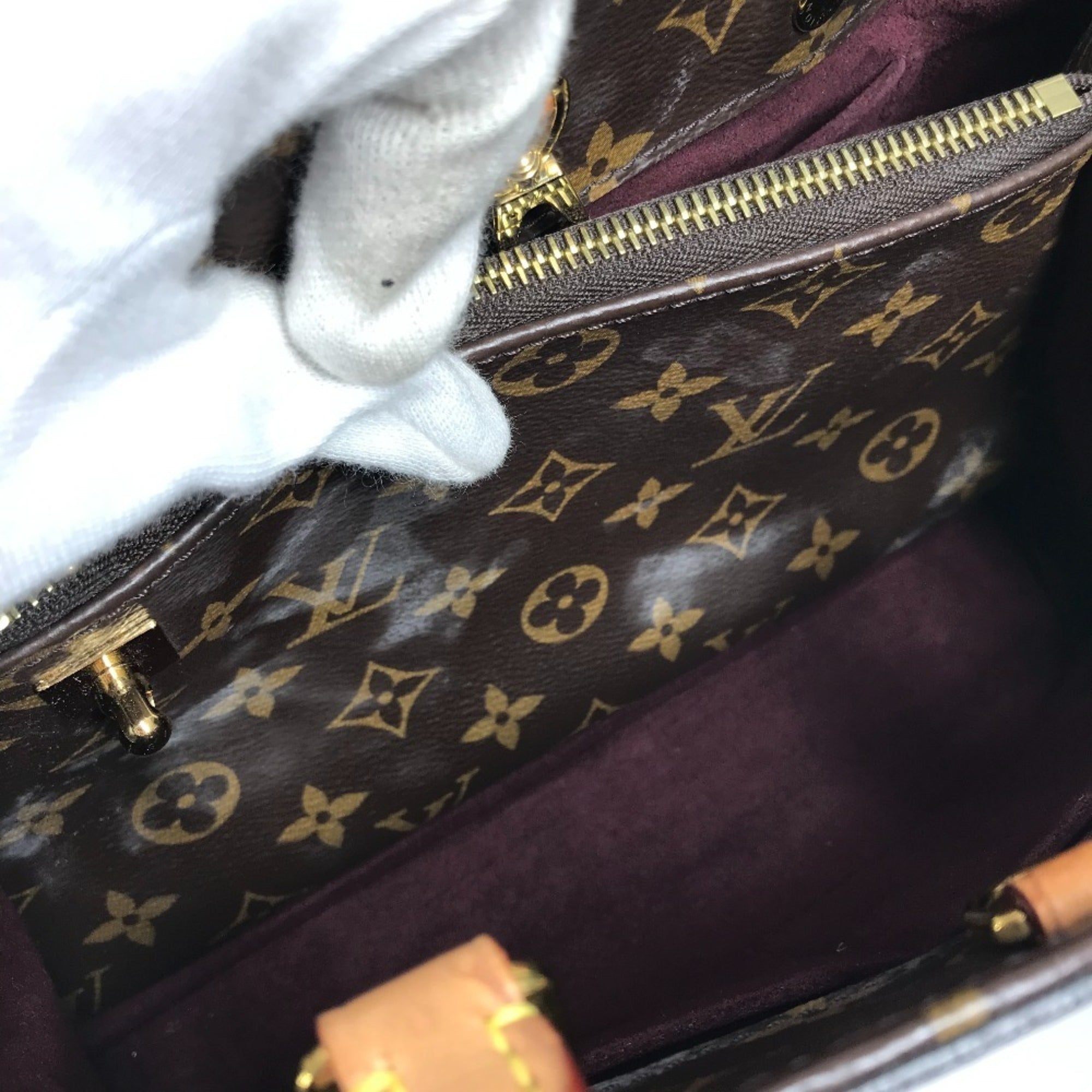 Louis Vuitton Brown Monogram Monogram Handbag Shoulder Bag Tote Bag