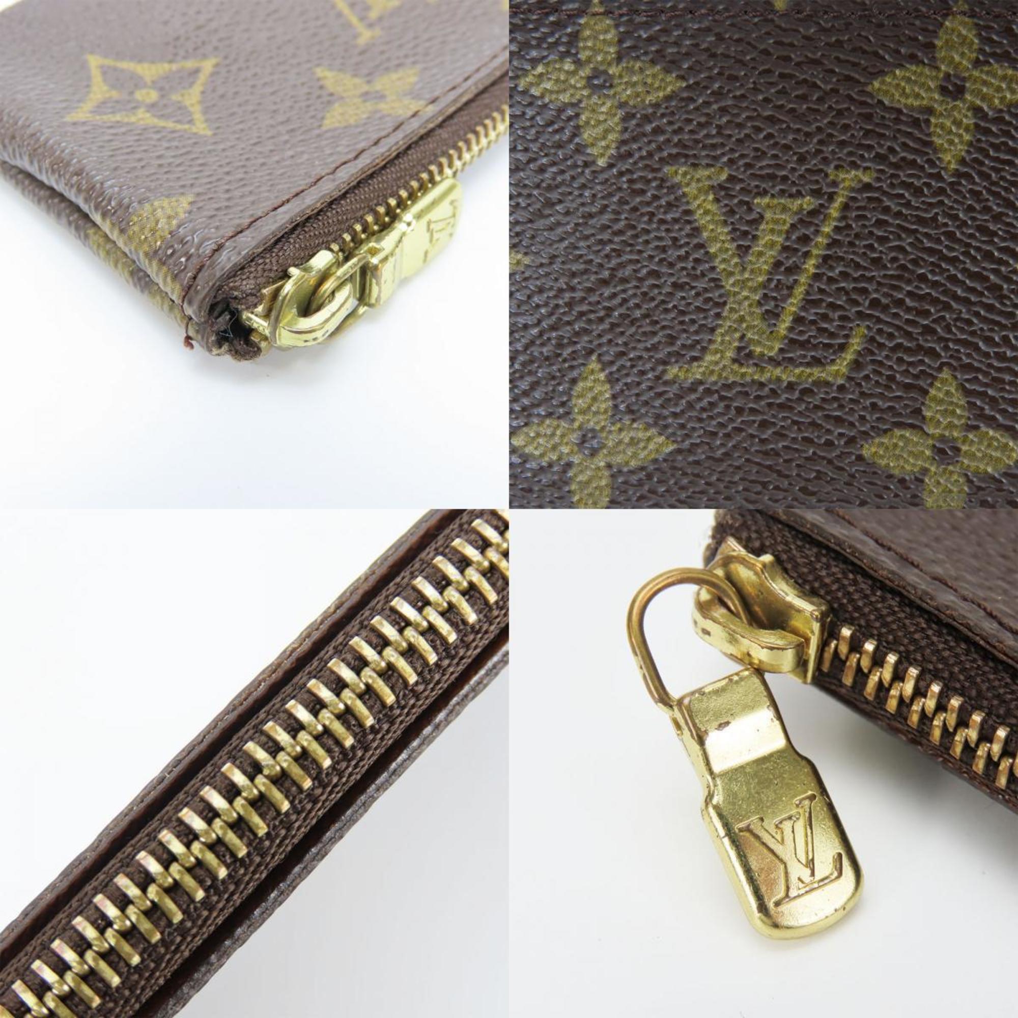 Louis Vuitton Brown Monogram Coin Purse/Coin Case