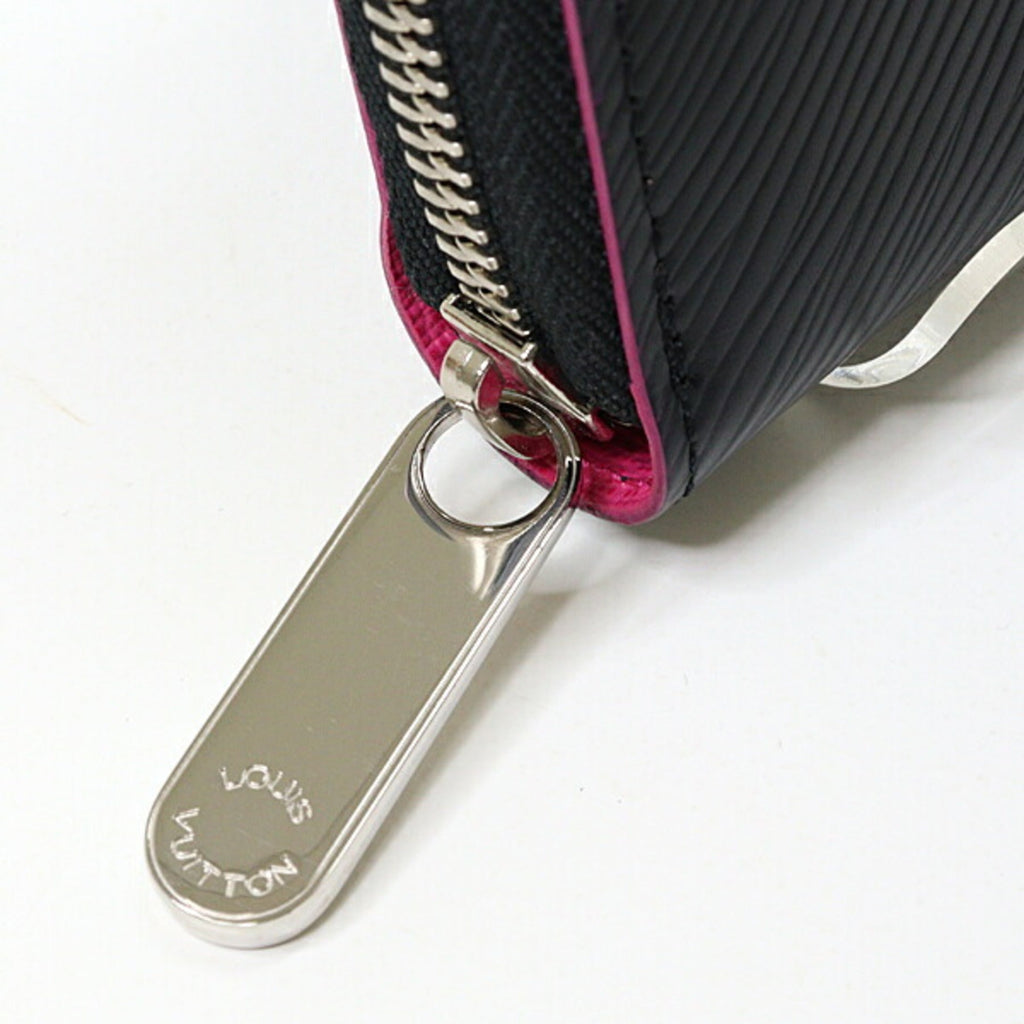 Louis Vuitton Epi Black Pink Epi Leather Long Wallet