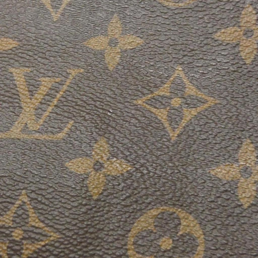 Louis Vuitton Black Marron Coated Canvas Shoulder Bag