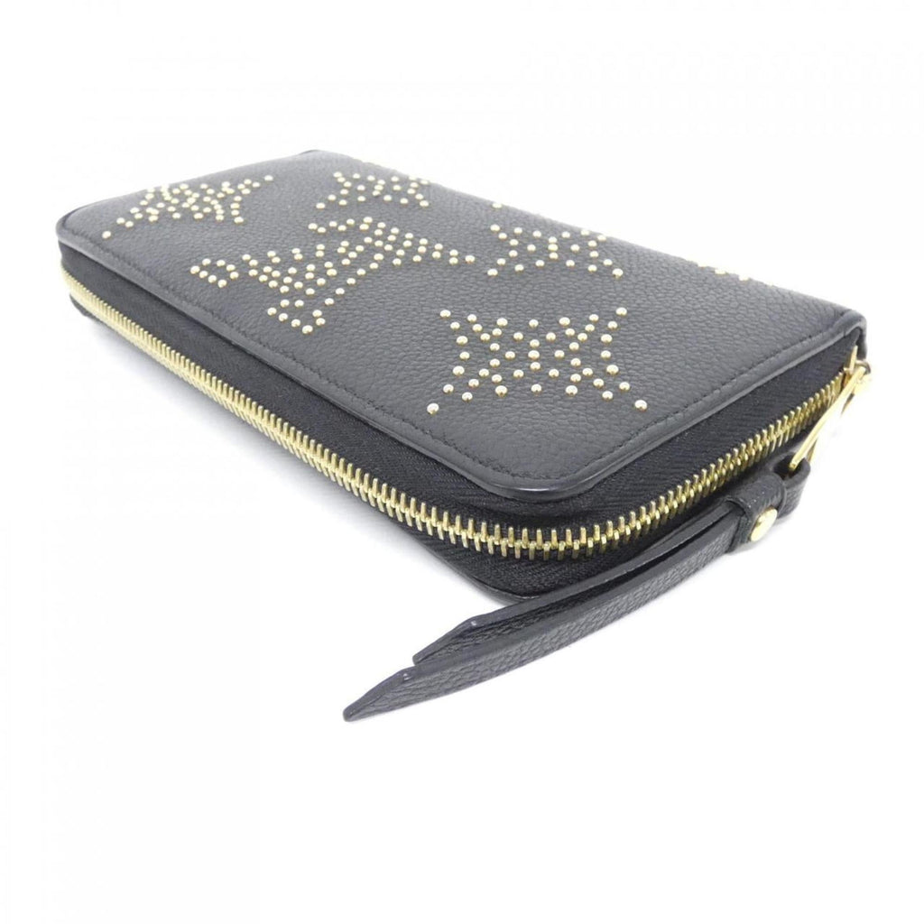 Louis Vuitton Black Leather Long Wallet