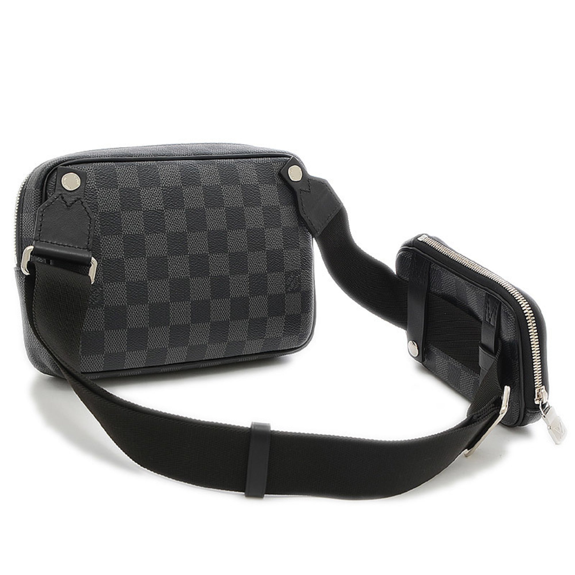 Louis Vuitton Damier Graphite Scott Messenger Shoulder Bag Men's N50018