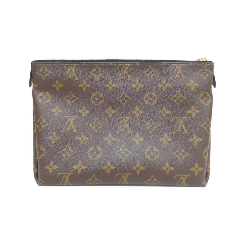 Louis Vuitton Brown Coated Canvas Handbag Pouch