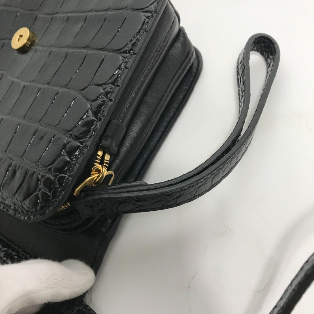 Balenciaga Black Leather Shoulder