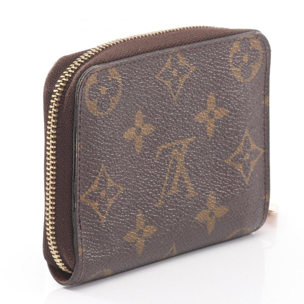 Louis Vuitton Brown Coated Canvas Coin Purse/Coin Case