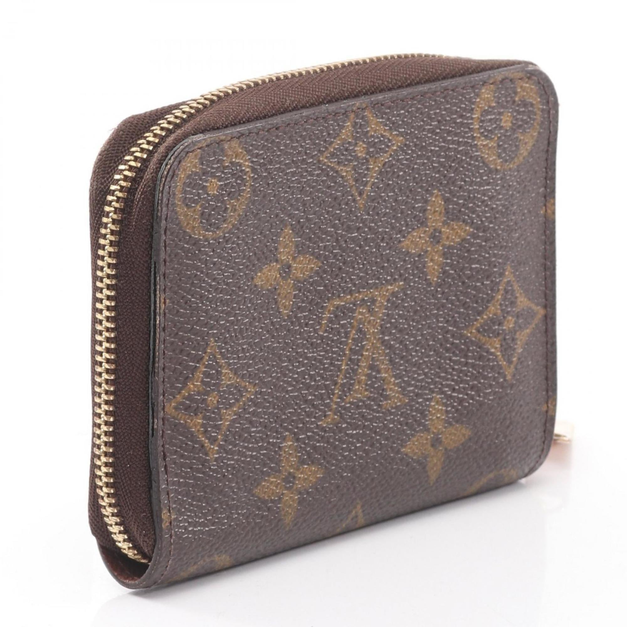Louis Vuitton Brown Coated Canvas Coin Purse/Coin Case