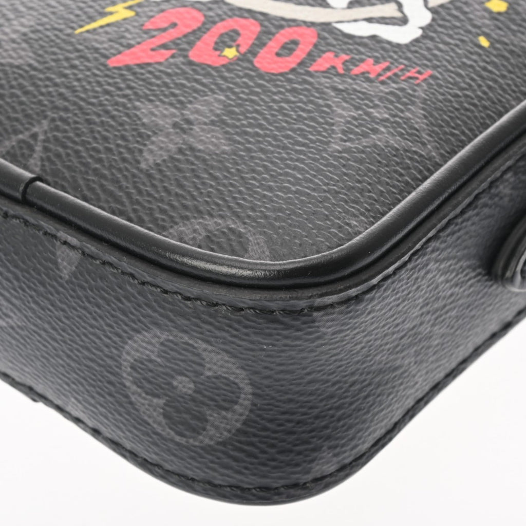 Louis Vuitton Black Monogram Eclipse Canvas Shoulder Bag
