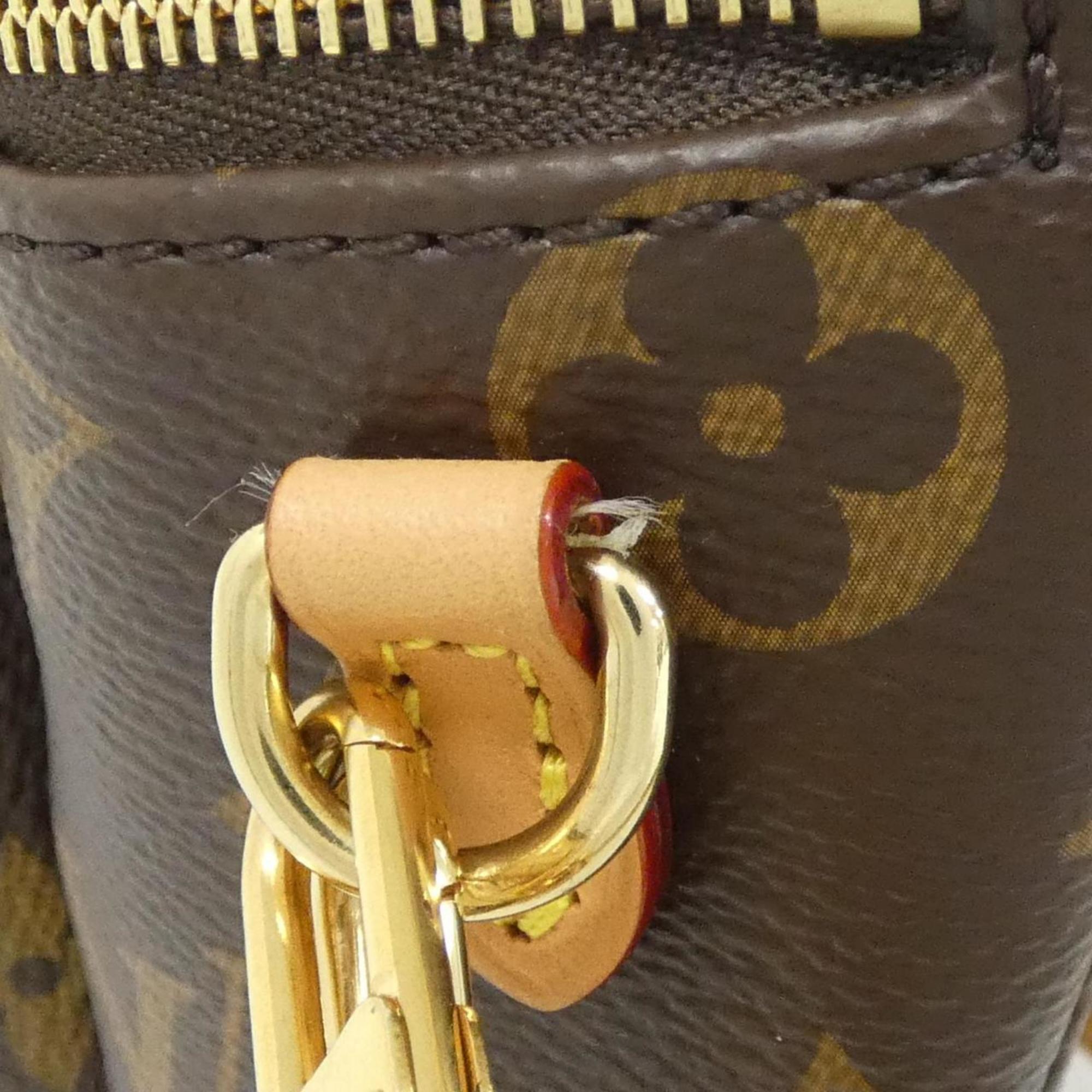 Louis Vuitton Marron Coated Canvas Shoulder Bag