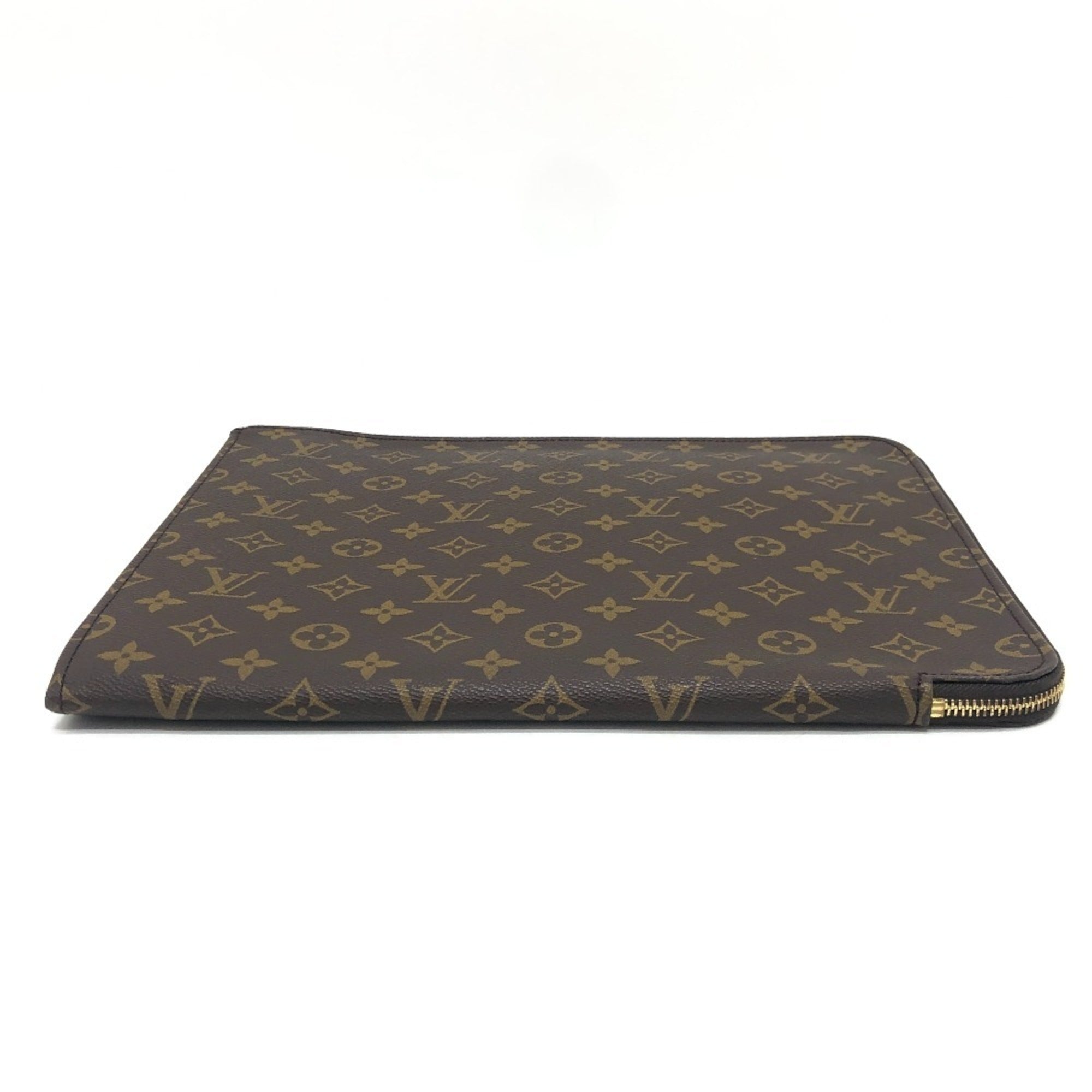 Louis Vuitton Brown Clutch Bag