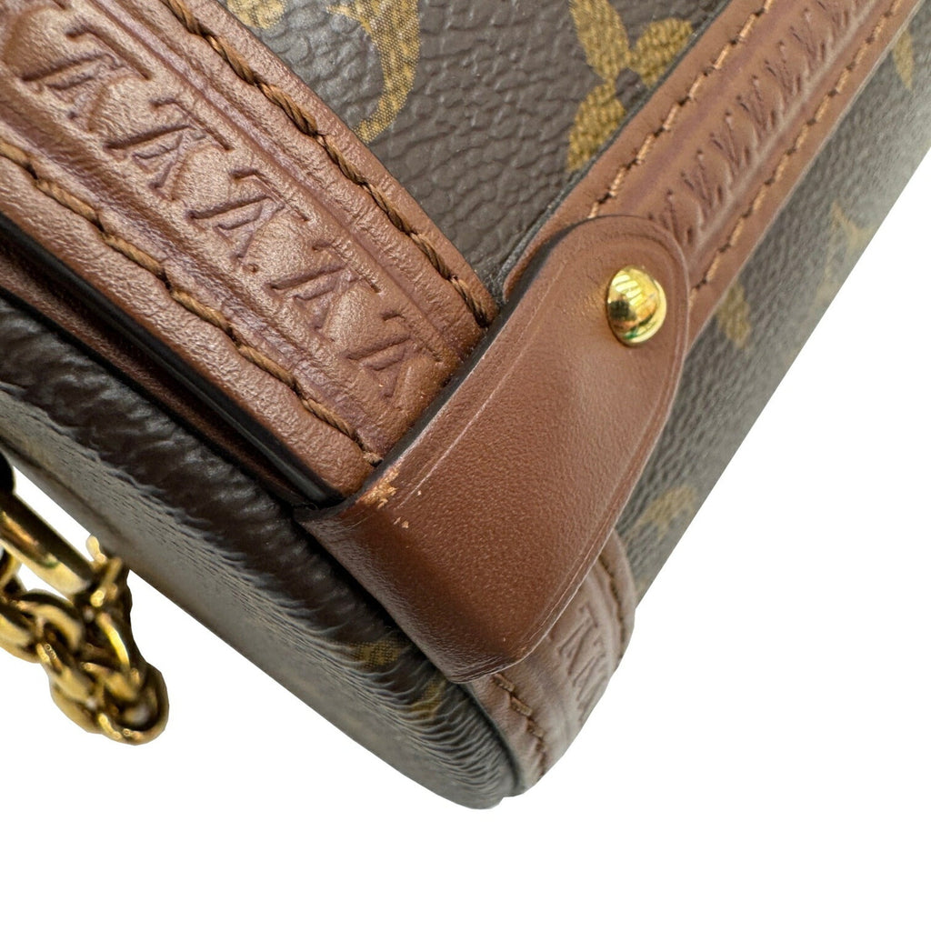 Louis Vuitton Brown Monogram Monogram Leather Shoulder Bag