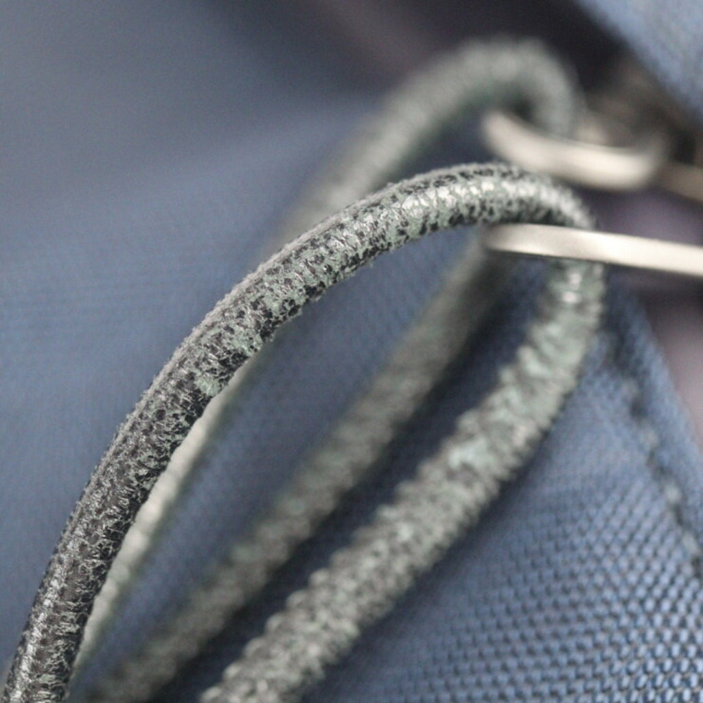 Balenciaga Navy Nylon Canvas Backpack Hand