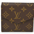 Louis Vuitton Brown Coated Canvas Wallet