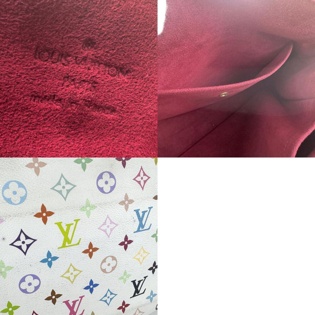 Louis Vuitton Blanc Monogram Multicolore Handbag