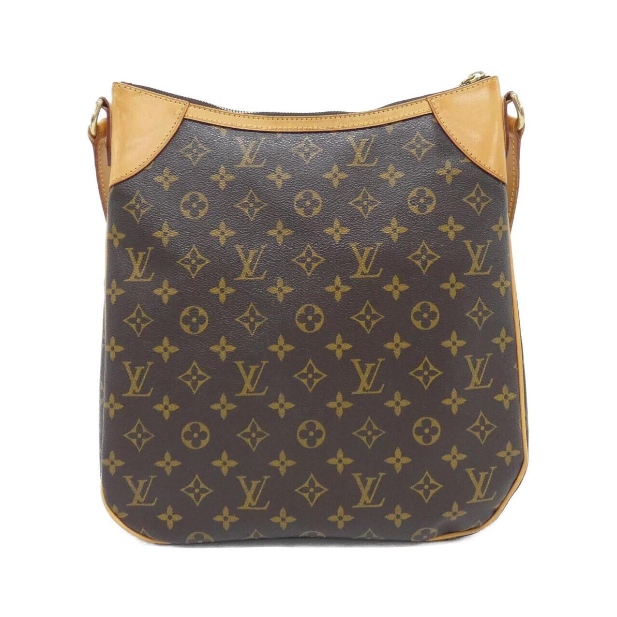 Louis Vuitton Marron Coated Canvas Shoulder Bag